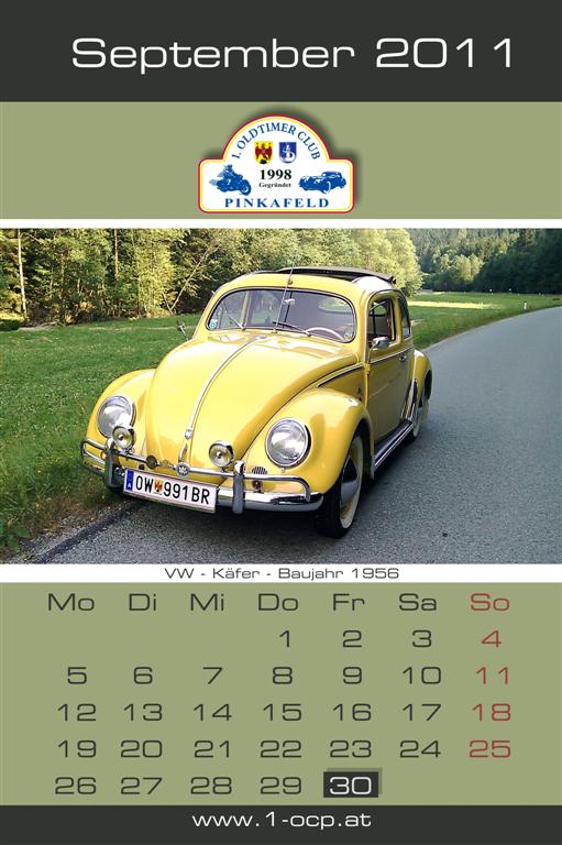 Oldtimerkalender 2011